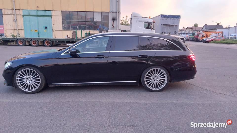 Mercedes eklasa bezwypadkowy koła 20 obniżony Samochody osobowe dolnośląskie