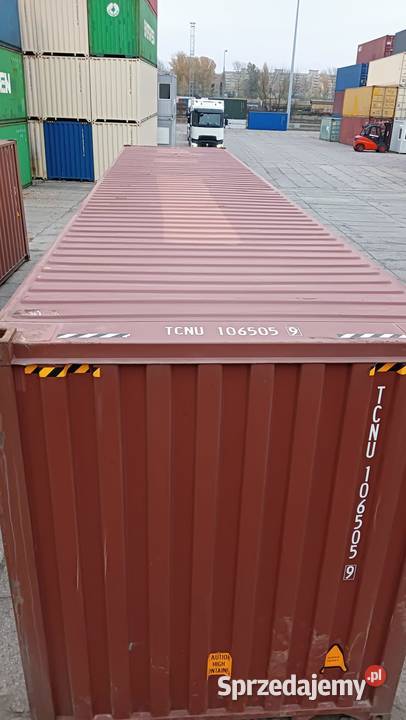 Kontener morski 12 metrowy 40 HC sprzedam Brok