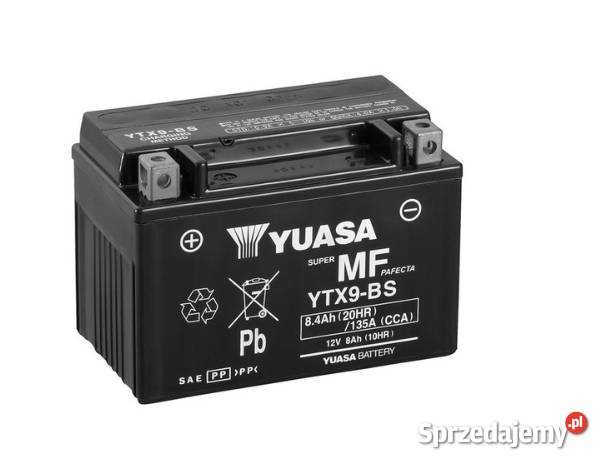 Akumulator motocyklowy YUASA YTX9BS AGM 84Ah Wrocław