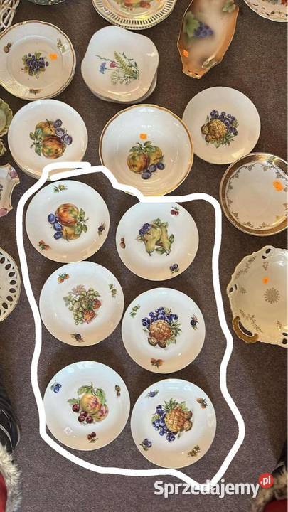 Talerzyk deserowy Syg Bohemia Owoce Gdańsk