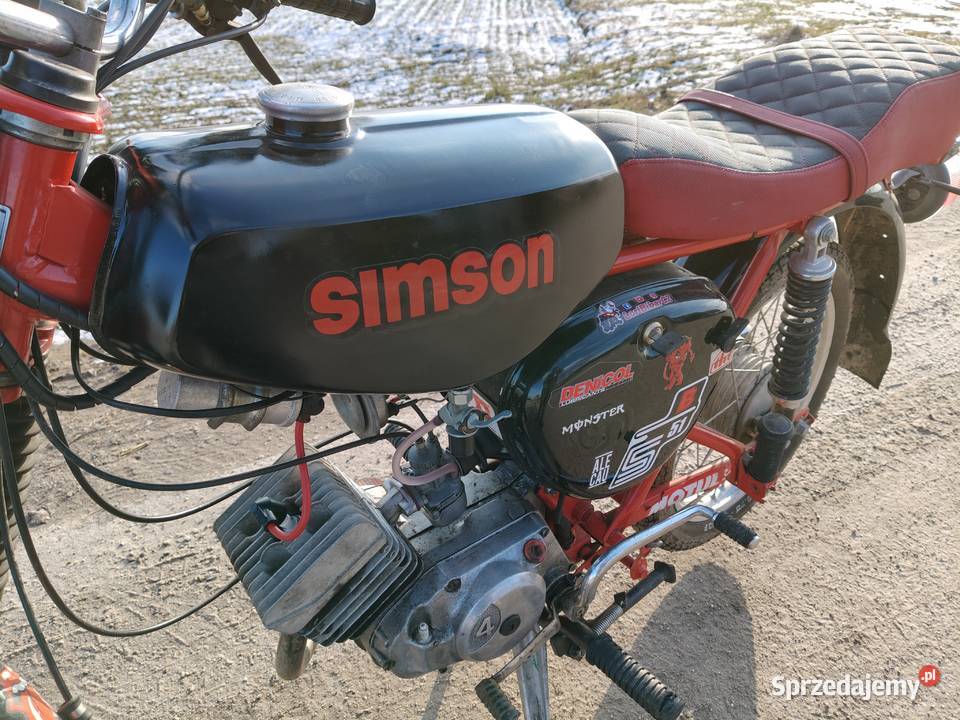 Simson S51 1990r dokumenty aktualny PT Simson Nowe Skalmierzyce