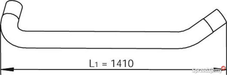 Rura wydechowy końcowa Man 30732MN L2000 śląskie Częstochowa