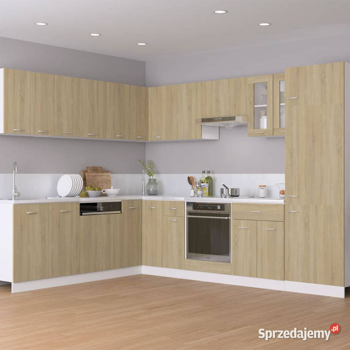 Szafka wisząca z szybą kolor dąb sonoma 60x31x60 mazowieckie Warszawa sprzedam