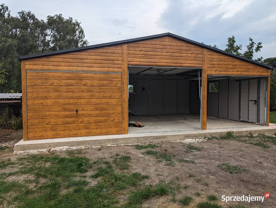 garaż blaszany hala wiata wzmocniony profil Sprzedaż Miechów