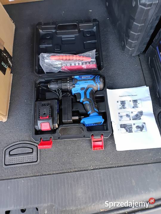 Nowe wkrętarki akumulatorowe Wiertarki i wkrętarki zachodniopomorskie Koszalin sprzedam