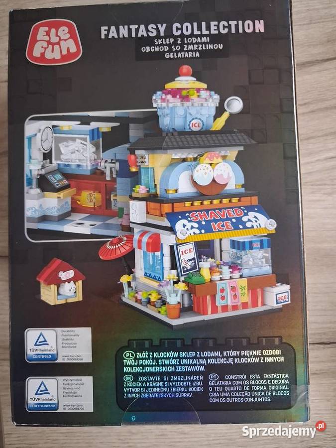 Klocki Sklep z Lodami Klocki Żywiec