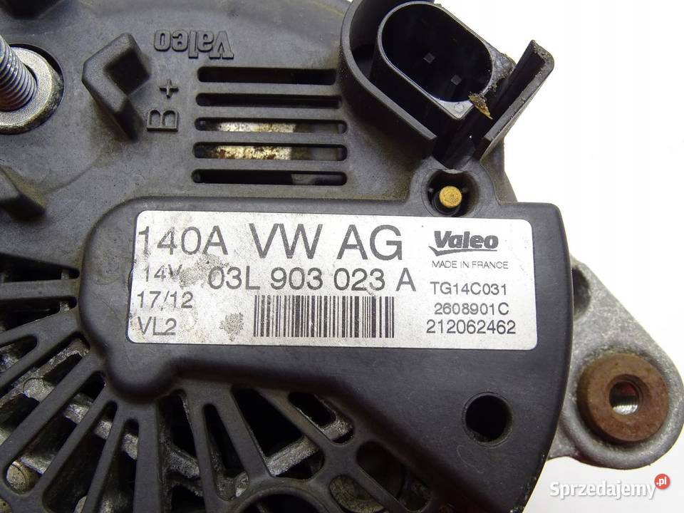 ALTERNATOR VW TIGUAN 5N A3 8P GOLF VI SUPERB II osobowe