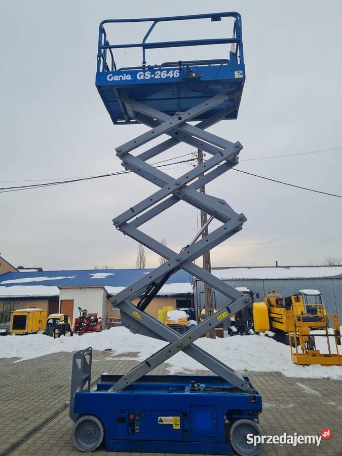 Podnośnik elektryczny nożycowy Genie GS2646 2008 Dąbrowa Tarnowska