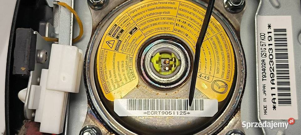 PODUSZKA AIRBAG MAZDA 6 II GS1G57K00 Lipno