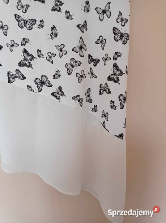 Nowa bluzka w motyle bez rękawa Hajnówka