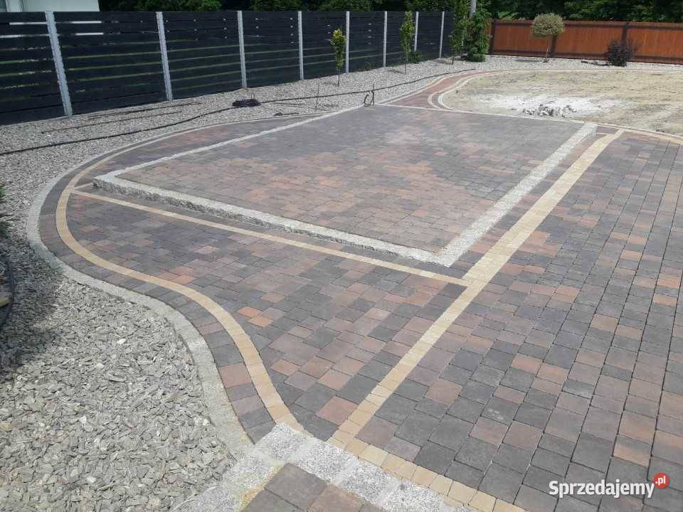 Układanie kostki brukowej Usługi koparką Orzesze