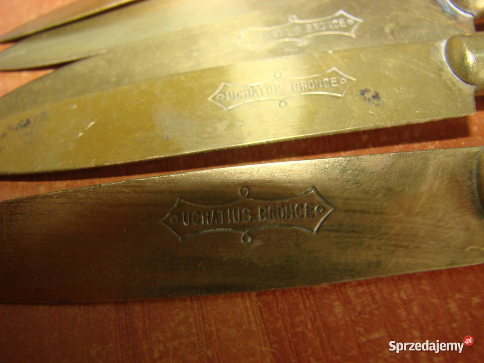 Uchatius Bronce nożyki do owoców pomorskie Pruszcz Gdański sprzedam