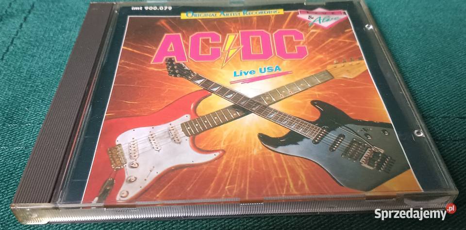 ACDC Live USA rarytas kolekcjonerów Koncerty w CD