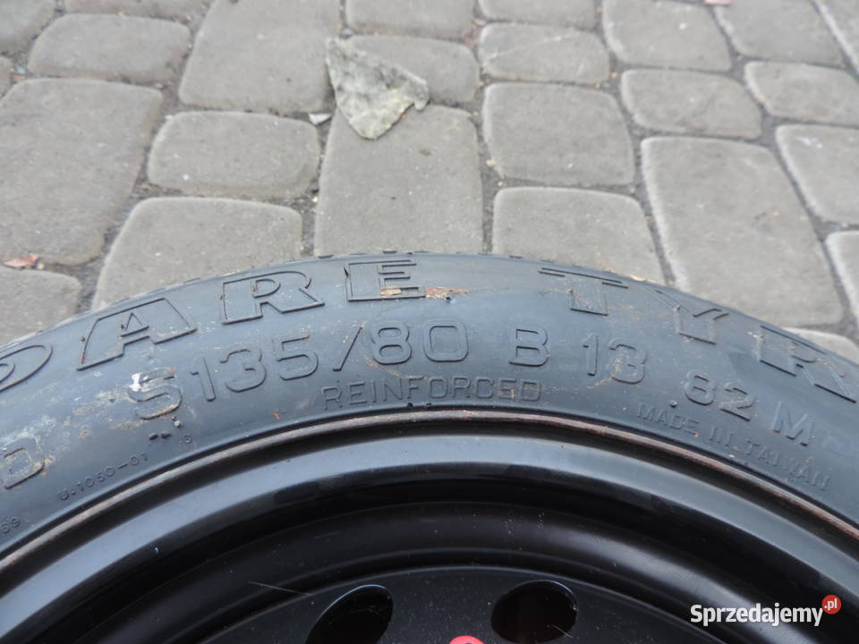 KOŁO DOJAZDOWE DOJAZDÓWKA FIAT PANDA II R13 4x98