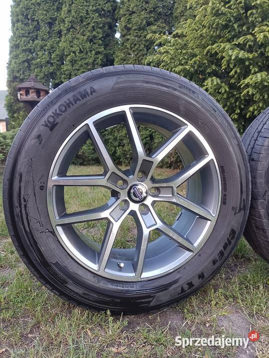Felgi Volvo XC60 18 5x108 opony letnie Yokohama Samochodowe mazowieckie Ostrołęka sprzedam