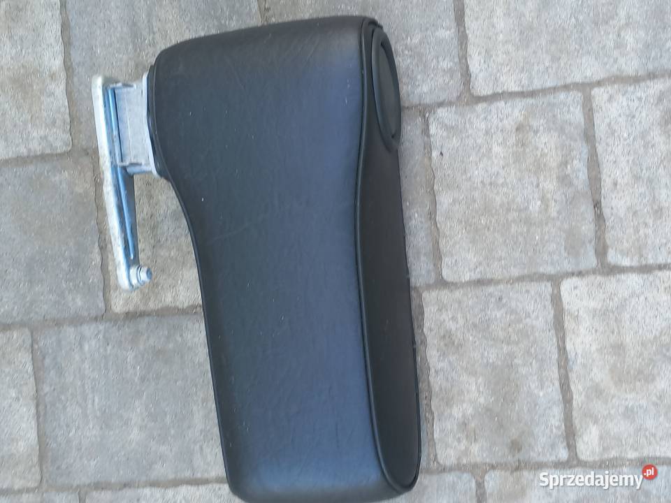 MERCEDES W124 PODŁOKIETNIK CZARNA SKÓRA Sawin