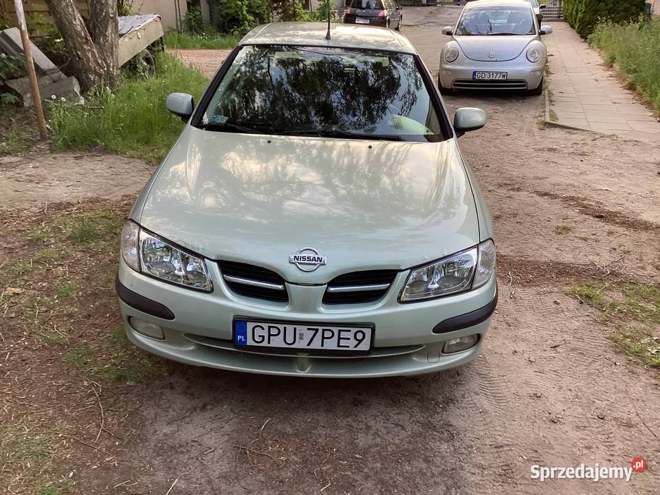 Nissan Almera sprzedam niski przebieg 1498cm3 Sopot sprzedam