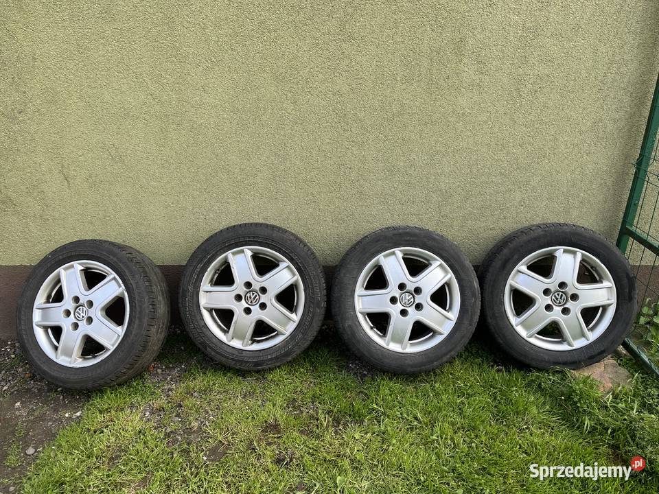 Felgi Aluminiowe z oponami 21555R16 vw Sharan sprzedam