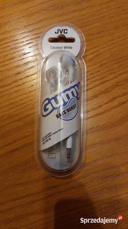 Słuchawki douszne JVC HAF160W pomorskie Kartuzy