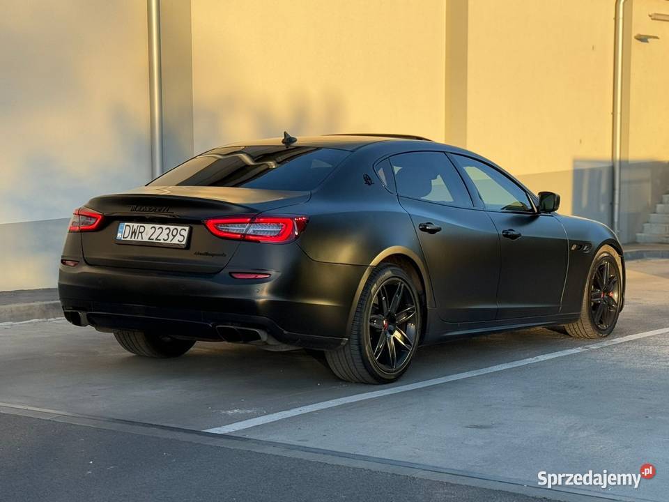 Maserati Quattroporte gts 38 biturbo 530 Dębica