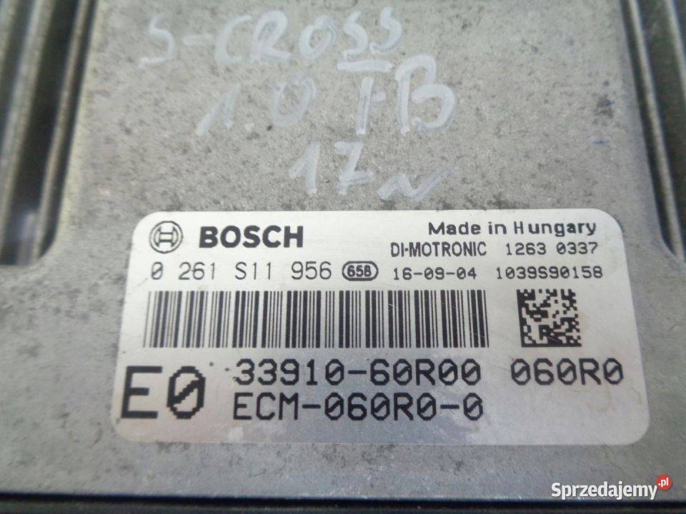 KOMPUTER STEROWNIK SILNIKA SUZUKI SX4 SCROSS 10 Skarżysko-Kamienna