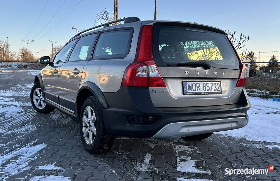 Volvo XC 70 24 D5 185 AWD 2008r Zarejestrowane w Ostrów Mazowiecka
