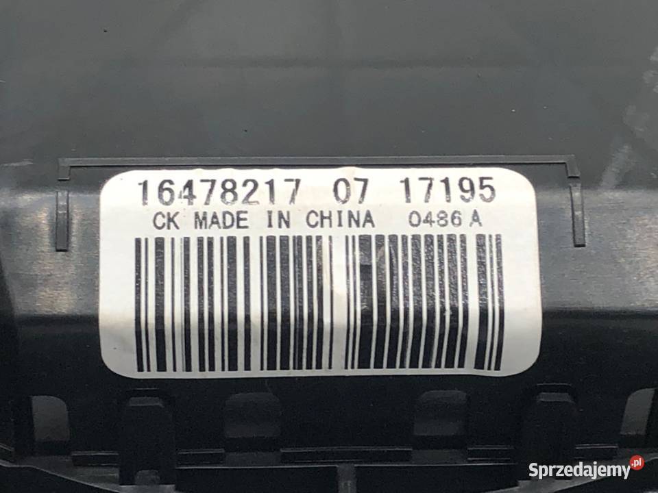 DMUCHAWA NAWIEWU CHRYSLER PACIFICA 16478217