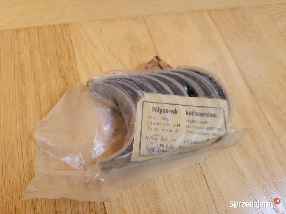 Panewki korbowodowe fiat 125p Cholerzyn