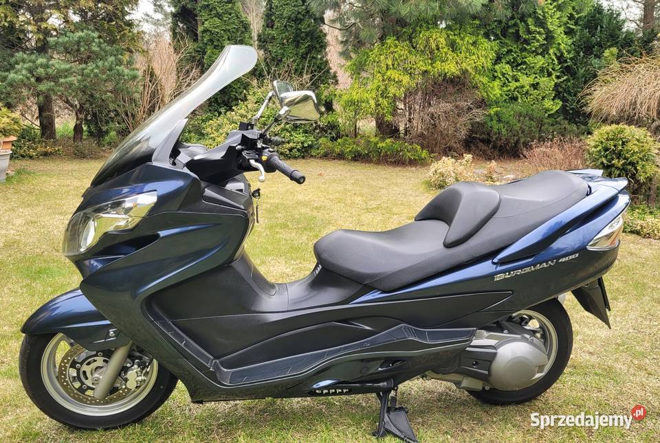 SUZUKI BURGMAN K8 400i italmotopila 27168km Piła