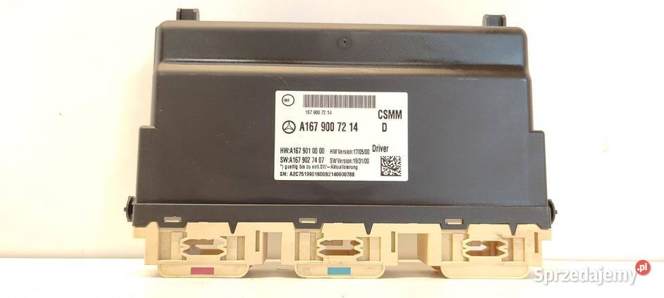 MERCEDES GLE53 W167 MODUŁ FOTELA A1679007214 osobowe dolnośląskie sprzedam