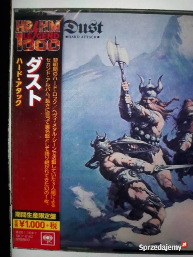 Archiwum hard rocka DUST Hard Attack 1972 1 płyta podkarpackie Rzeszów