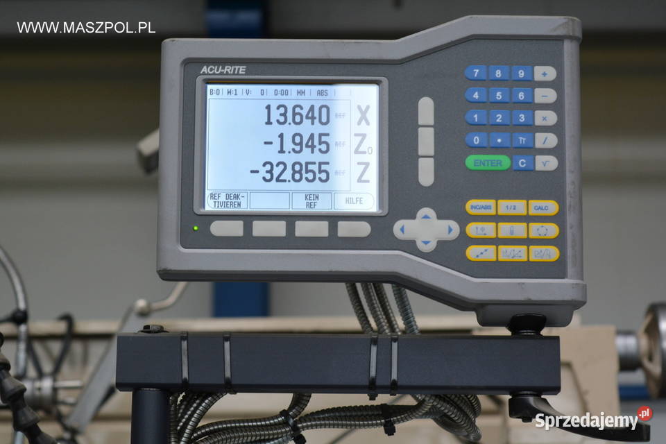Tokarka uniwersalna CU 730 x 1500 BULMAK ODCZYTY