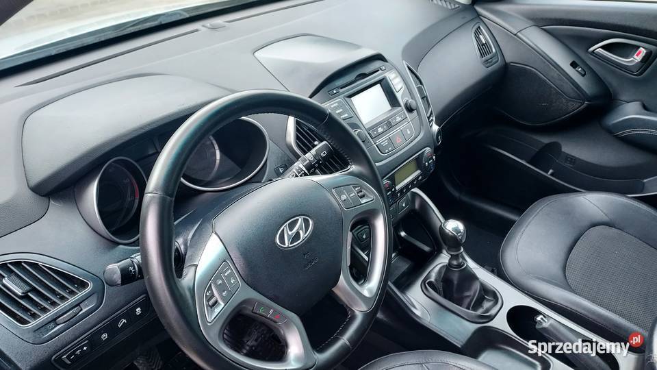 Hyundai ix35 17 crdi 2014 lift led bezwypadkowy Białystok sprzedam