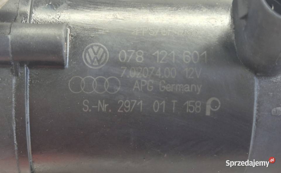 DODATKOWA POMPA WODY AUDI A4 B6 A6 C5 PASSAT B5 osobowe świętokrzyskie Działoszyce