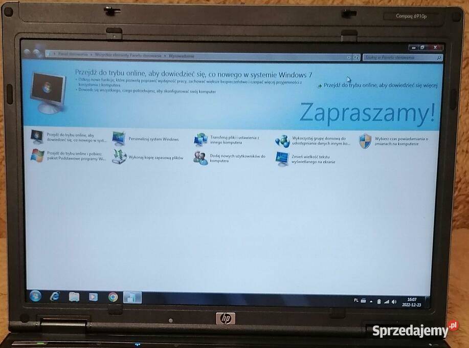 Laptop HP Compaq nx6310 2GB Celeron 430 160GB mazowieckie