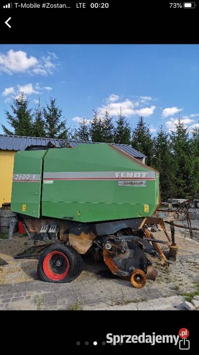 Czesci Prasa Fendt 2600V uszkodzony Prasy