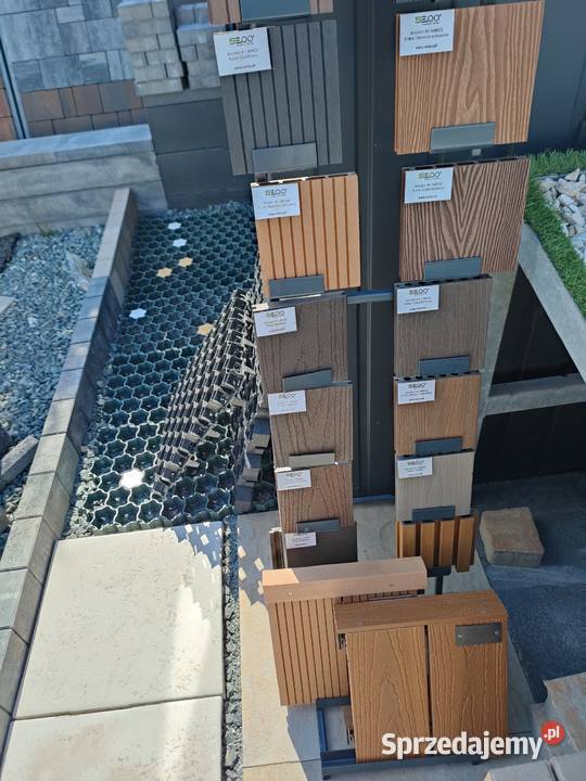 Kompozyt deska tarasowa sztachety ogrodzeniowe Kraków