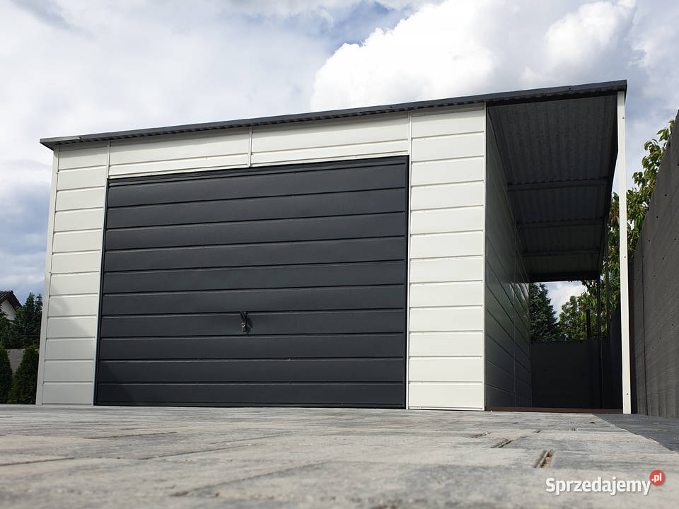 Blaszany garaż 455 m zadaszenie 155 m Wrocław