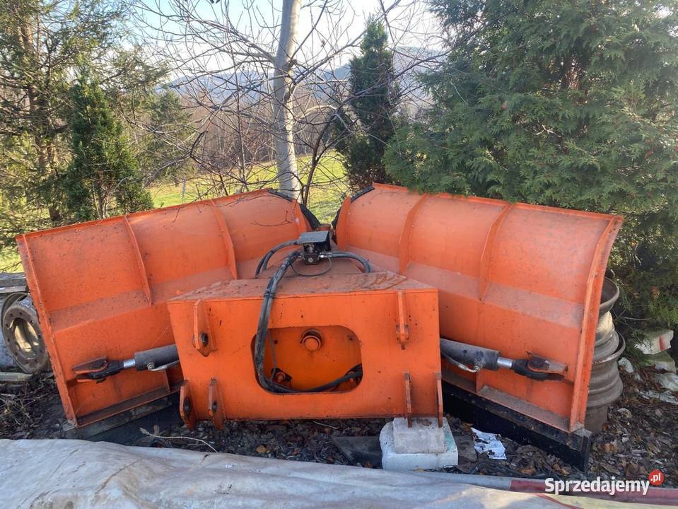 Pług do sniegu traktor koparko ładowarka małopolskie Limanowa