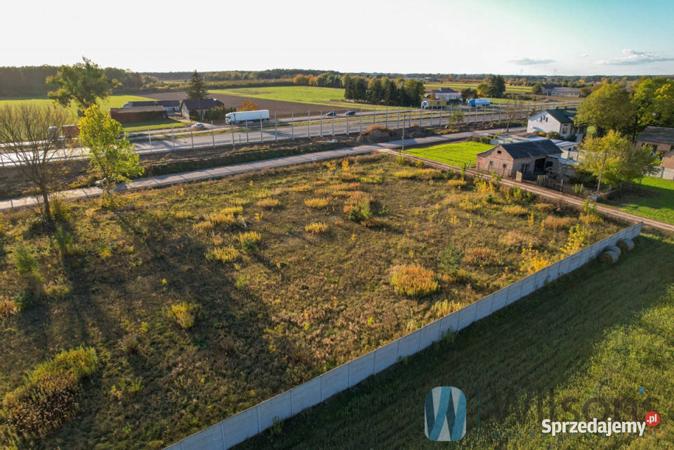 sprzedaży działki Załuski 7195m2