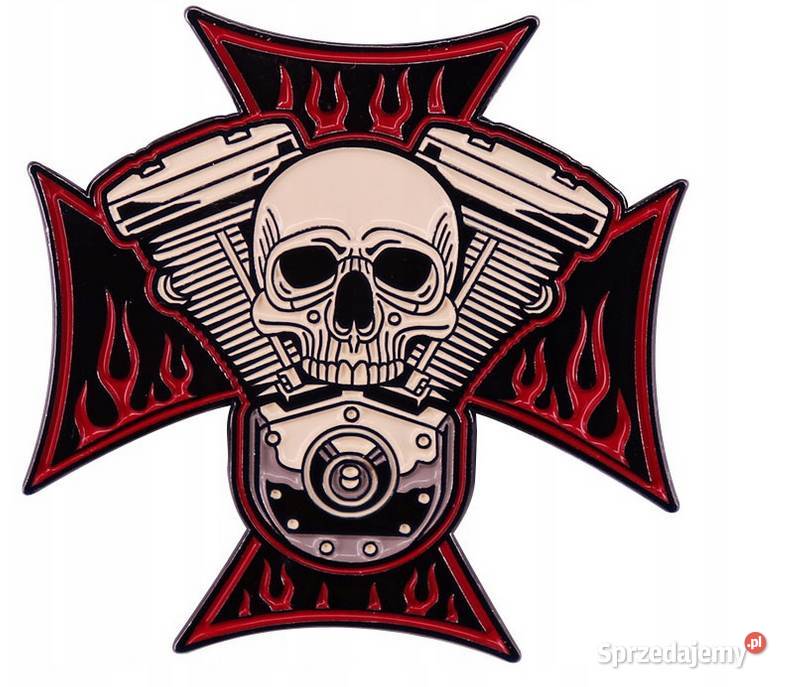 DEKORACJA PINS PRZYPINKA DO MOTOCYKLA CHOPPER HD Sosnowiec