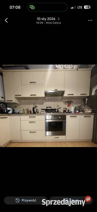 Meble do kuchni 240130 dostepne końca marca 220cm Łańcut sprzedam