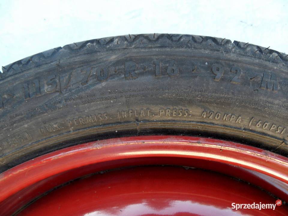 SAAB 95 93 95 I koło dojazdowe 1157016 92M 5x110