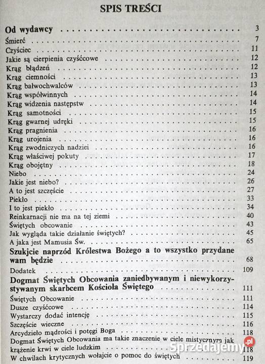 O życiu pozagrobowym Świętych obcowanie Fulla Chełm