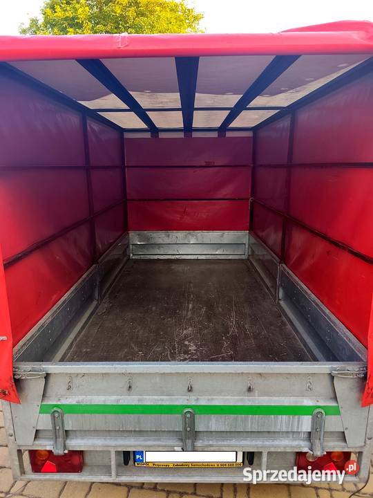 Przyczepa WIDPOL 300m x 155m DMC 750 Hamowana Wodzisław