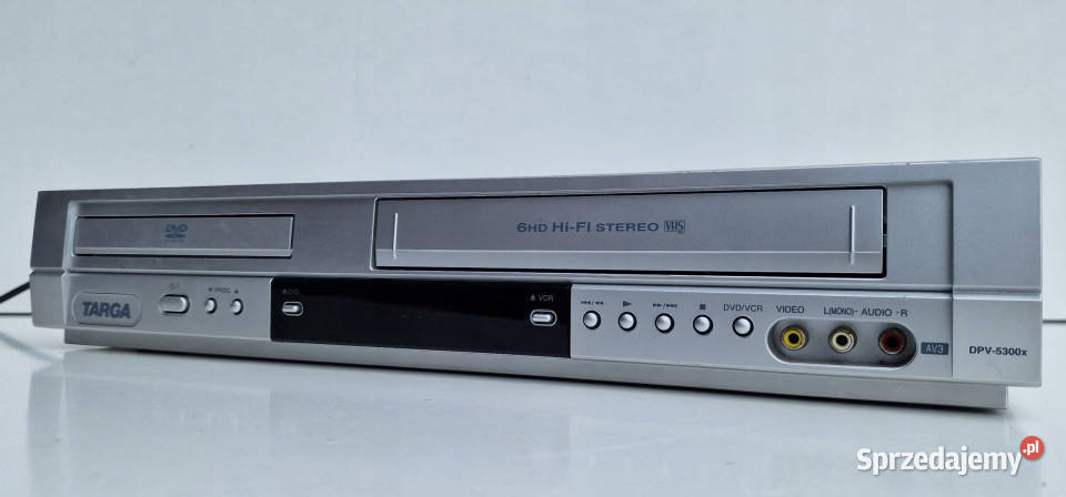 Video DVD kombo Targa DPV5300x 6 head stereo Międzychód