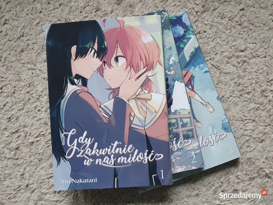 Gdy zakwitnie w nas miłość 3 tomy Manga Gdynia