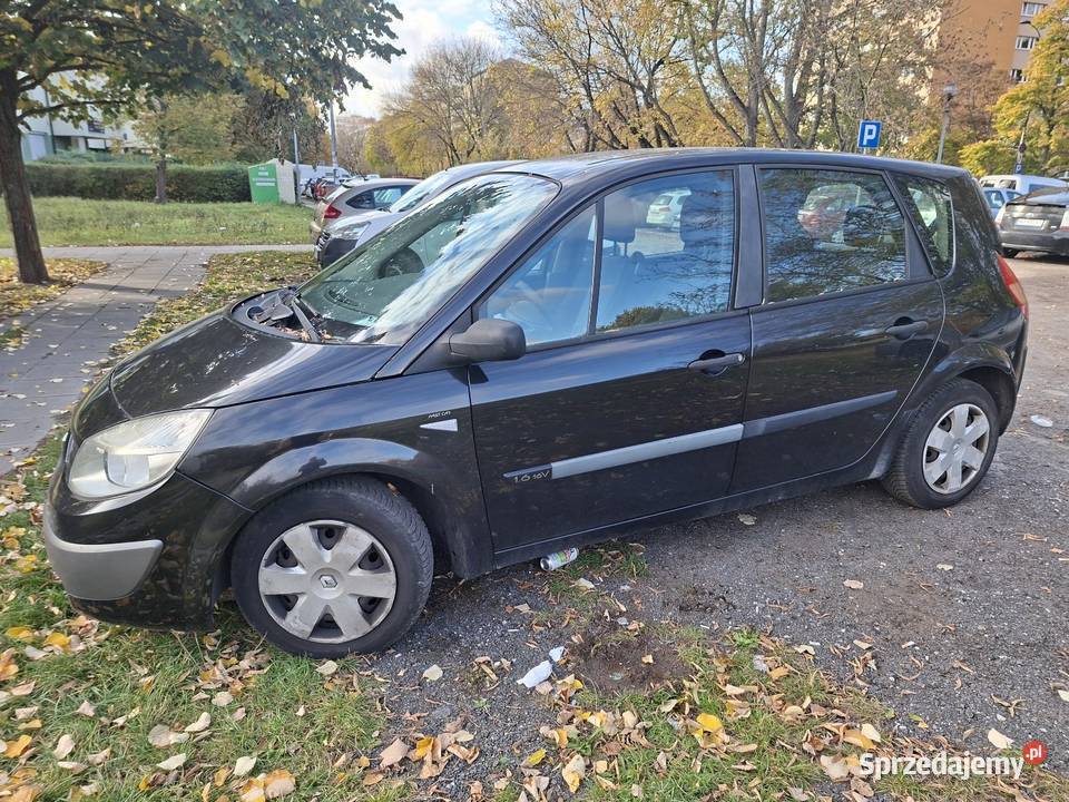 Renault scenic 16 16v benzyna gaz Rok produkcji 2006 Warszawa