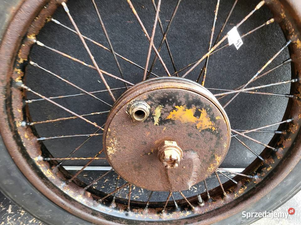 KOŁO TYŁ BSA AJS ZUNDAPP TRIUMPH VICTORIA DRAD Rybnik
