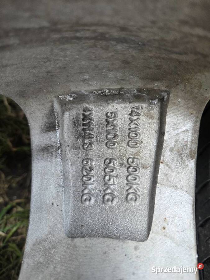 Felgi koła Toyota corolla VLA 4x100 15x65J ET 35 Wałbrzych